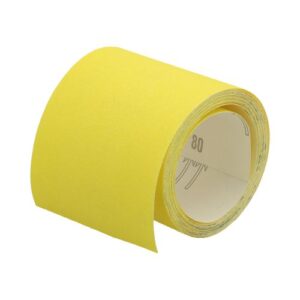 Yellow A/oxide 5m x 115mm P60 Sandpaper Coarse