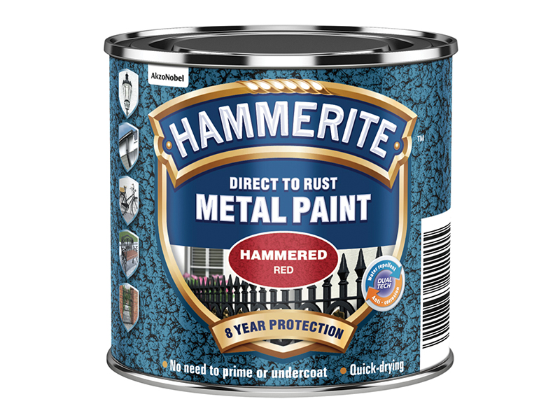 HAM Hammered Red 250ml D35433