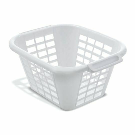 ADDIS Square Laundry Basket White