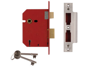 UNI 5 Lvr Mortice Sashlock 2201 CHR 3"