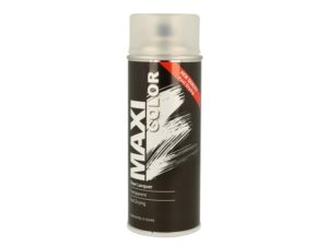 PKT MAXICOL LACQUER MATT 400ML CLEAR
