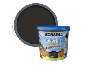RON Fencelife Plus Tudor Black Oak 5 Litre