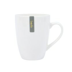 Basiks White Porcelain Belly Mug 11oz//320ml