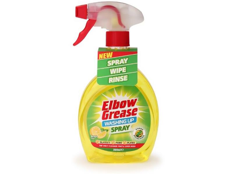 Elbow Grease Washing Up Spray Lemon 500ml