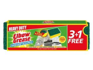 Elbow Grease Hand Grip Scourer 3 Plus 1 Free