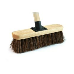 CHARLES BENTLEY Broom, Castle Fill, Deck Broom, Wooden Handle, 4ft