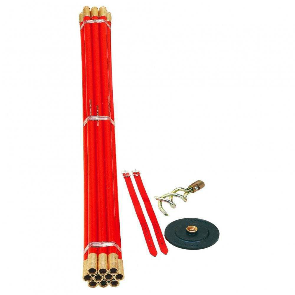 ROTH DRAIN RODS (SET OF 10) C/W 4