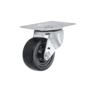 Smiths Ironmong Swivel Castor Rubber Wheel 50mm