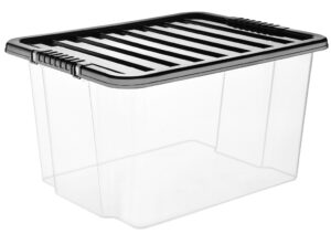 TML Box & Lid 30L Clear
