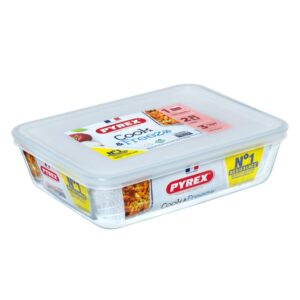 PYREX 4-In-1 Rectangle Dish W/ Lid 1.5l