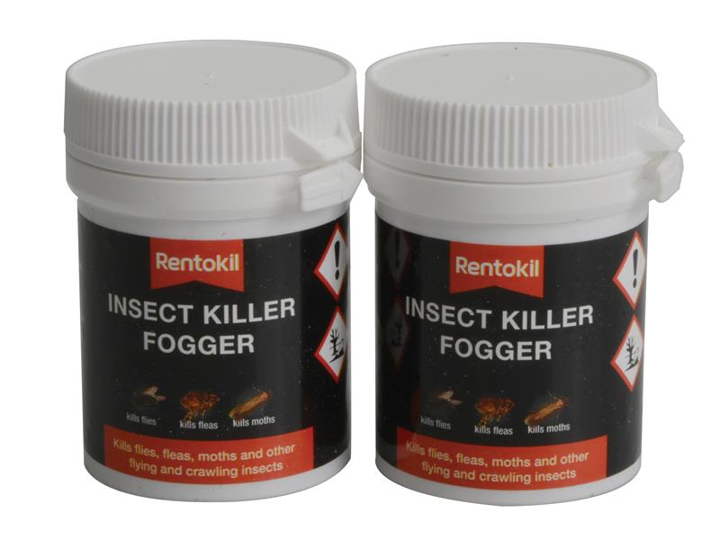 Rentokil Insect Killer Foggers Twin Pack HiC Stornoway