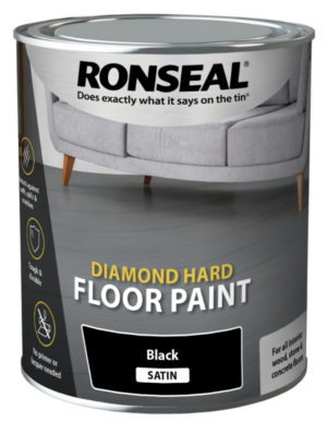 Ronseal D/H Floor Paint 0.75L Black