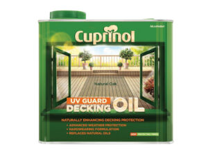 Cuprinol UV Guard Decking Oil 2.5L Natural Oak