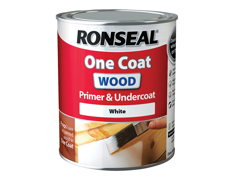 RON One Coat Wood Primer White 750ML