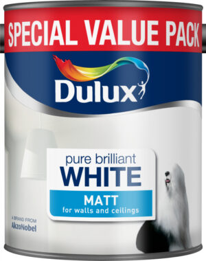 DULUX 3L Vinyl Matt Pure Brilliant White