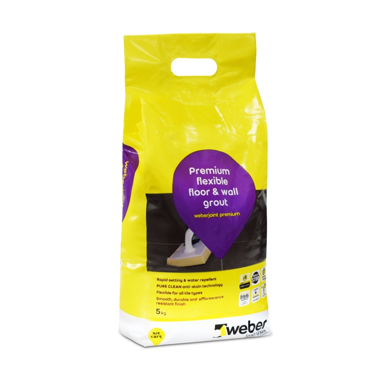 Weber Silver Weberjoint Premium Flexible Floor & Wall Grout