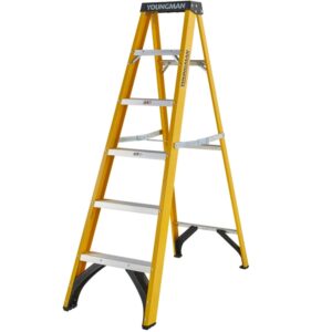 WER Fibreglass Stepladder 6 Tread