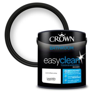 CRO E/CLEAN Bathroom Mid Sheen 2.5L Pure Brilliant White