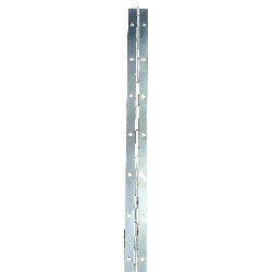 Piano Hinge Zinc Plated Priced Per Length 6' x 1 1/4