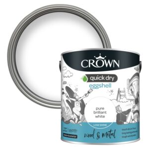 CRO Q/D EGGSHELL BRIL WHITE 2.5L