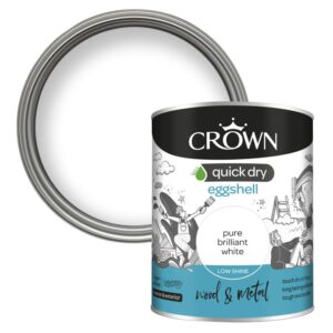 CRO Q/D EGGSHELL BRIL WHITE 0.75L