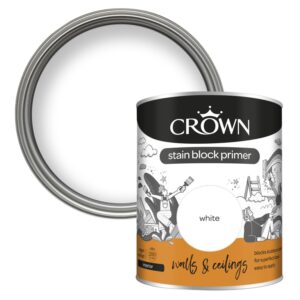 CRO STAIN BLOCK PRIMER 0.75L WHT