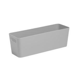 Wham Studio Rectangular Basket 7.01 Cool Grey