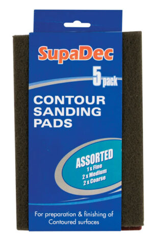 Contour/Sanding Pads 5 Pack Assorted Assorted