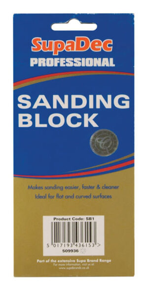 SupaDec Professional Sanding Block