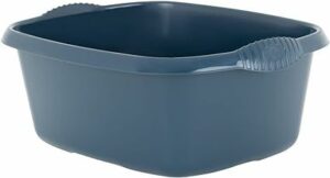 38cm Rectangular Washing Up Bowl Navy