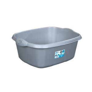 CASA 38cm Rectangular Bowl Silver