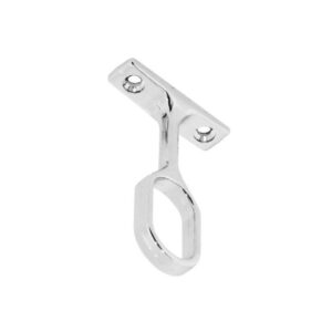 30mm Chrome Oval Centre Bracket Single