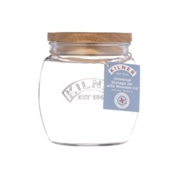 KILNER Universal Jar Acacia Wooden Lid 0.85L