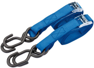 DRAPER 2.5M 125KG TIE DOWN STRAP 2PK