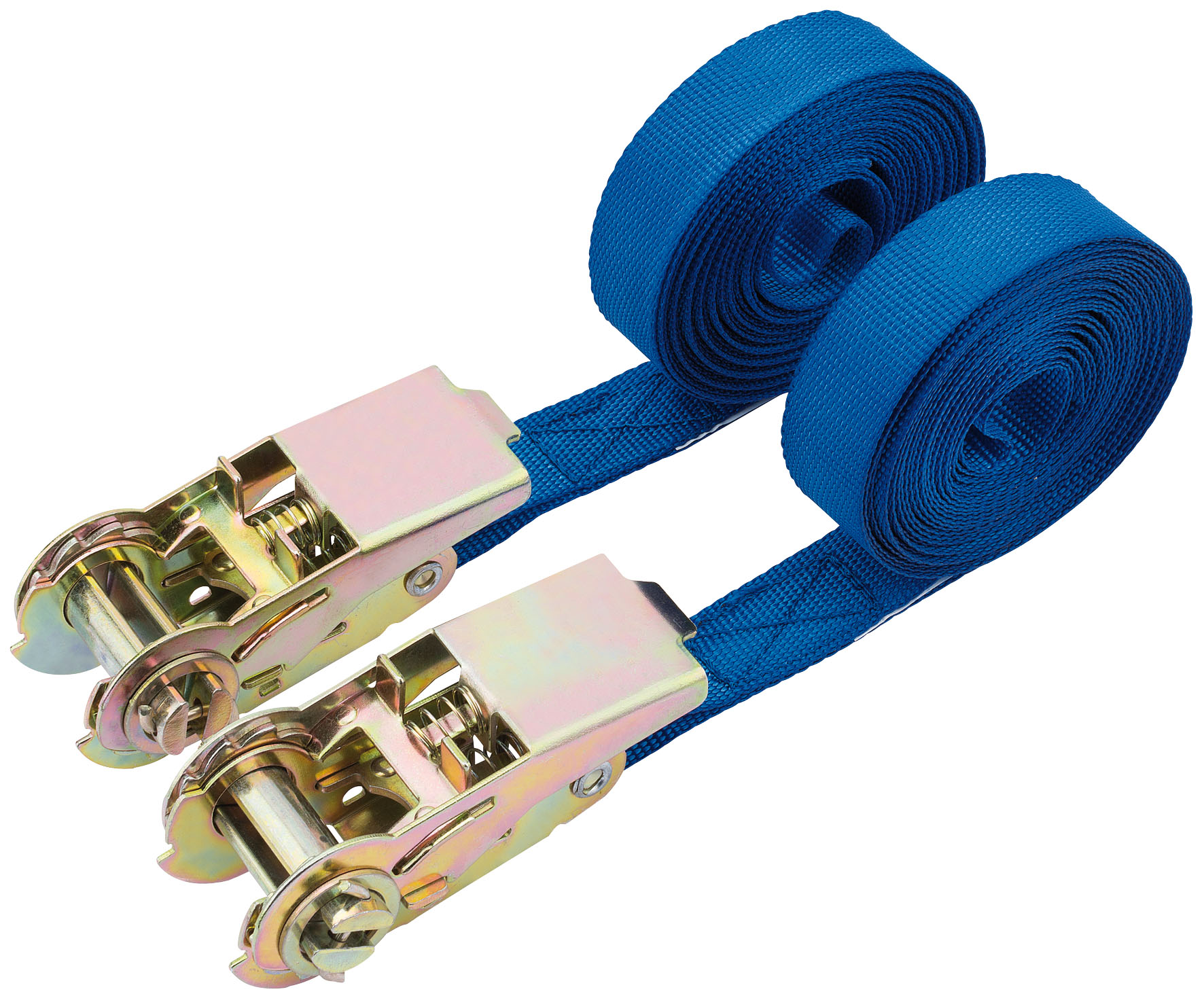 DRAPER 4.5MTR 250KG Ratchet Tie Down STRAP 2PK