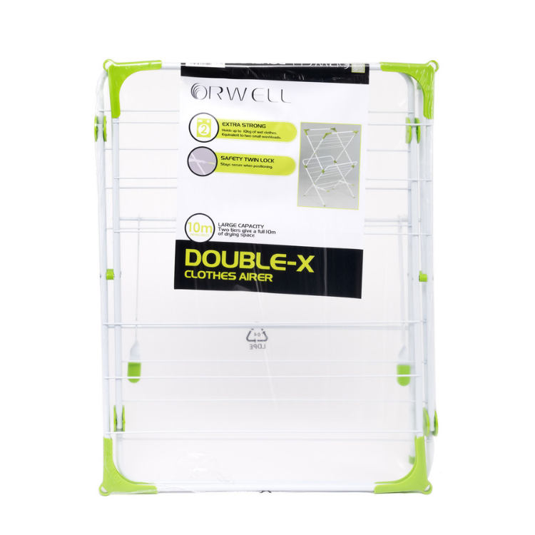 Orwell Double X Clothes Airer