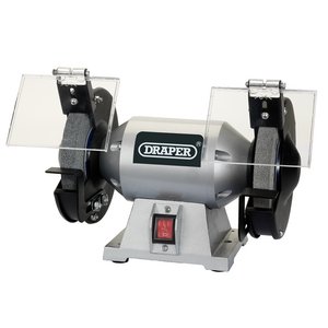 Smerigliatrice Da Banco Draper 150 Mm (6"), 230 V – Perfetta Per Affilare E Levigare In Sicurezza