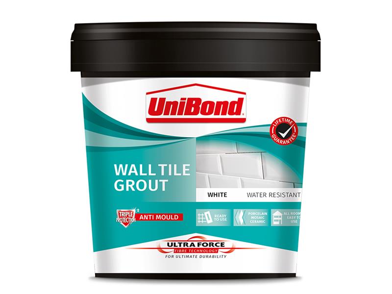 UNIBOND Wall Tile Grout Triple Protec Anti Mould Economy