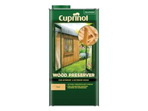 CUP WOOD PRESERVER CLEAR 5L