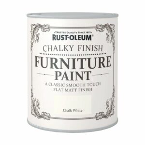 RUSTO CHALK FURN PAINT 125ML CHALK WHITE
