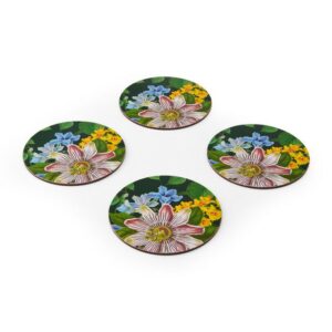 CT CB Coaster Set4 Floral