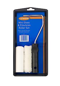 LYN 4" MINI GLS & EMU ROLLER SET