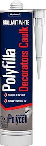 POLYCELL Polyfilla Dec Caulk White 380ml Trade Cart