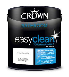 CRO E/CLEAN Bathroom Mid Sheen 2.5L Pure Brilliant White