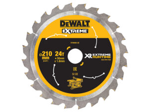 DEW XR FlexVolt Table Saw Blade 210 x 30mm x 24T