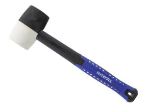 FAI Black & White Fibreglass Mallet 16oz