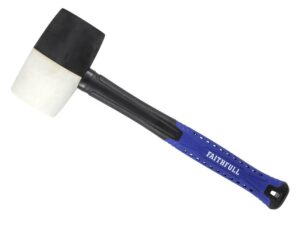 FAI Black & White Fibreglass Mallet 32oz