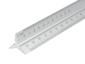 FAI Aluminium Rule 300mm Triangle