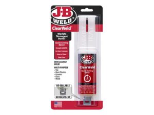 JBW ClearWeld Epoxy Syringe 25ml