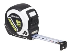 KOM LED LIGHT Tape Measure 8m/26ft (Width 25mm)
